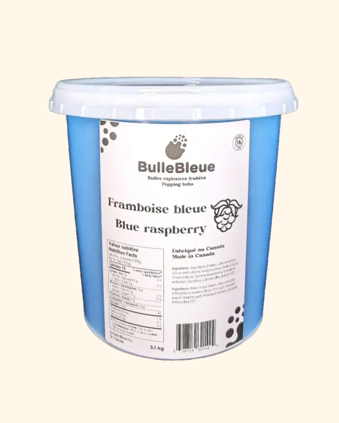 Bulles | Framboise bleu 3.1 kg