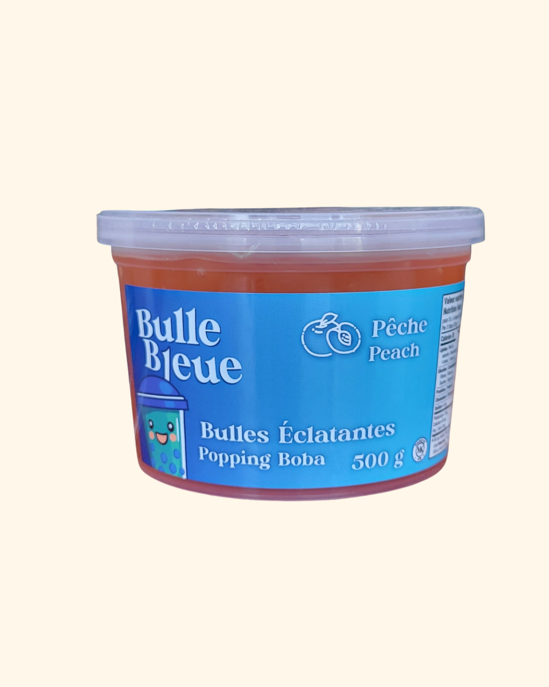 Bulles Pêche 500g