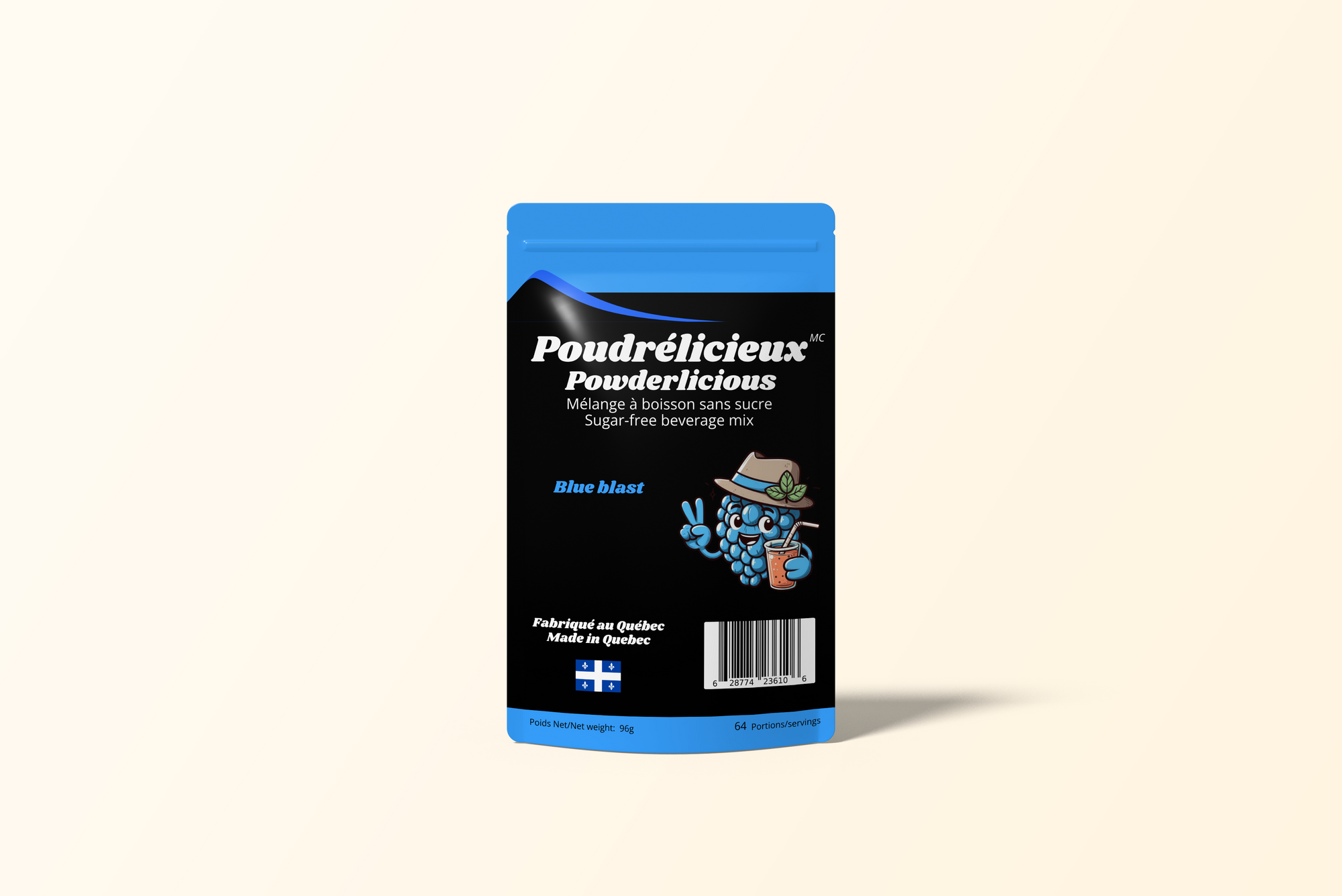 Blue Blast | Mélange à boisson sans sucre