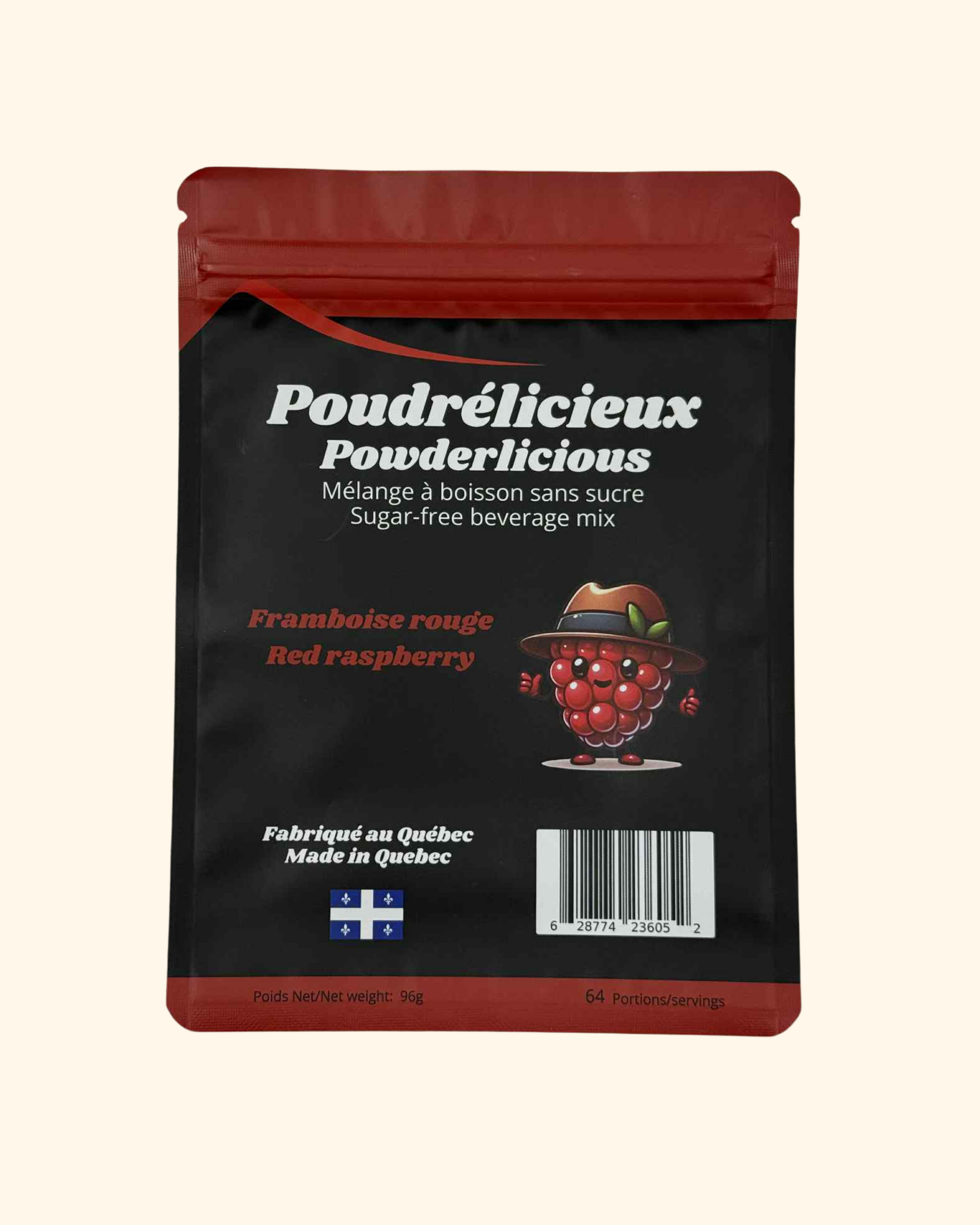 Framboise Rouge | Mélange à boisson sans sucre
