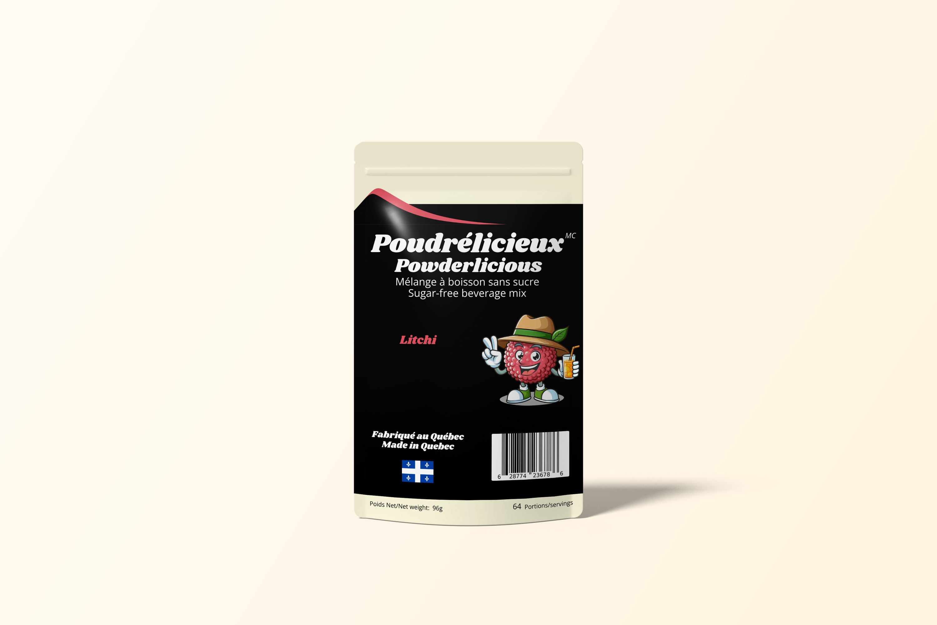 Litchi | Mélange à boisson sans sucre