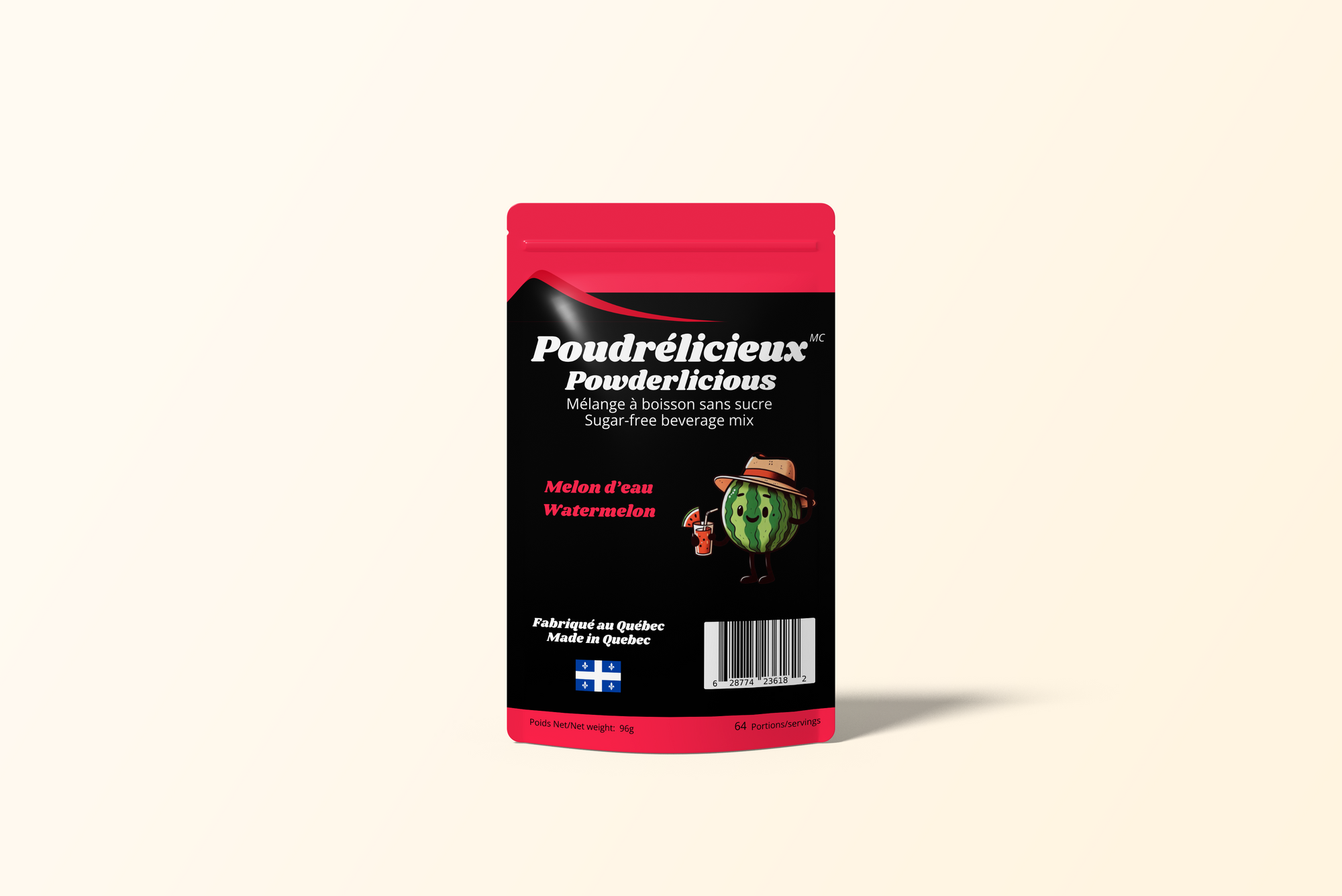 Melon d’eau | Mélange à boisson sans sucre