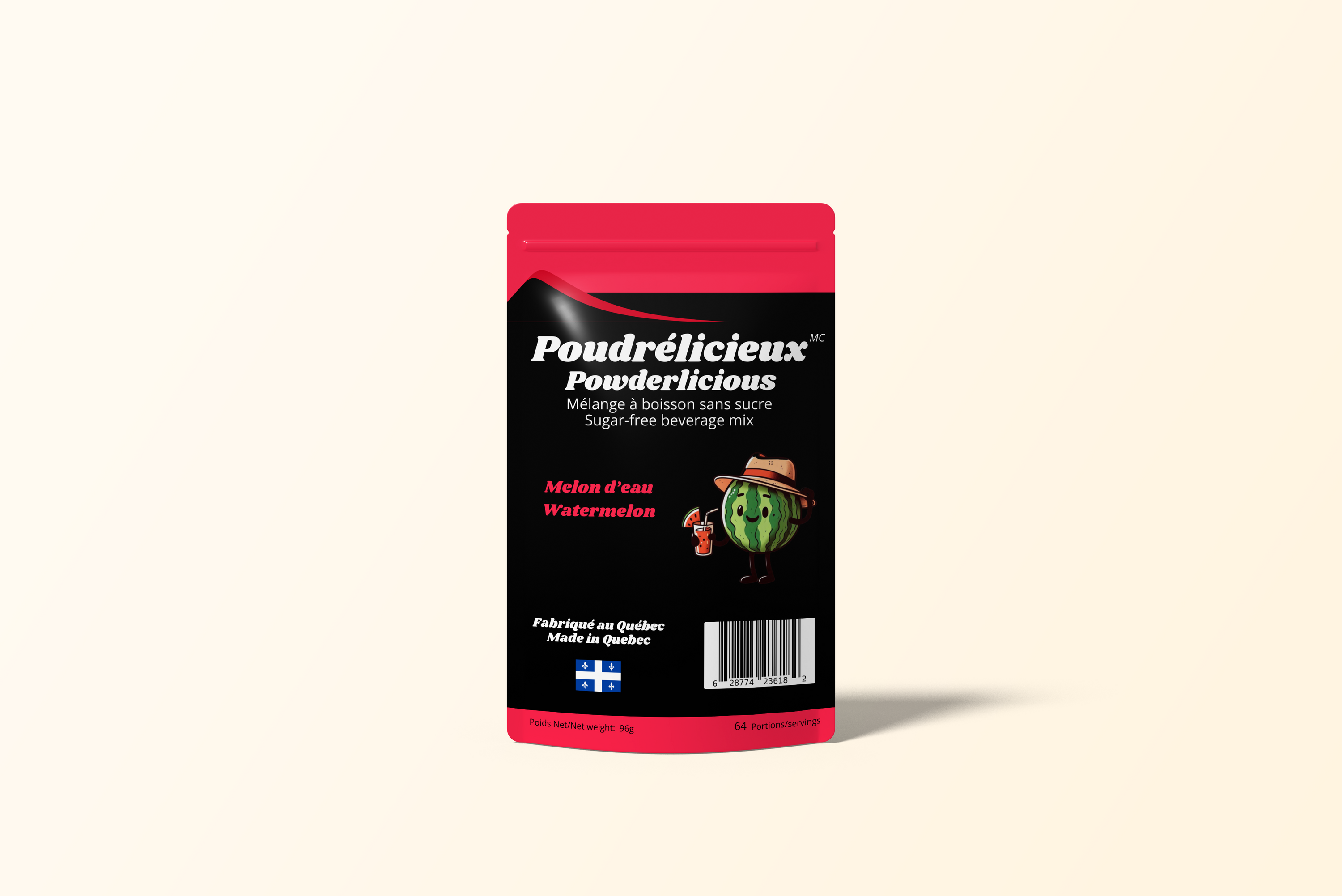 Melon d’eau | Mélange à boisson sans sucre