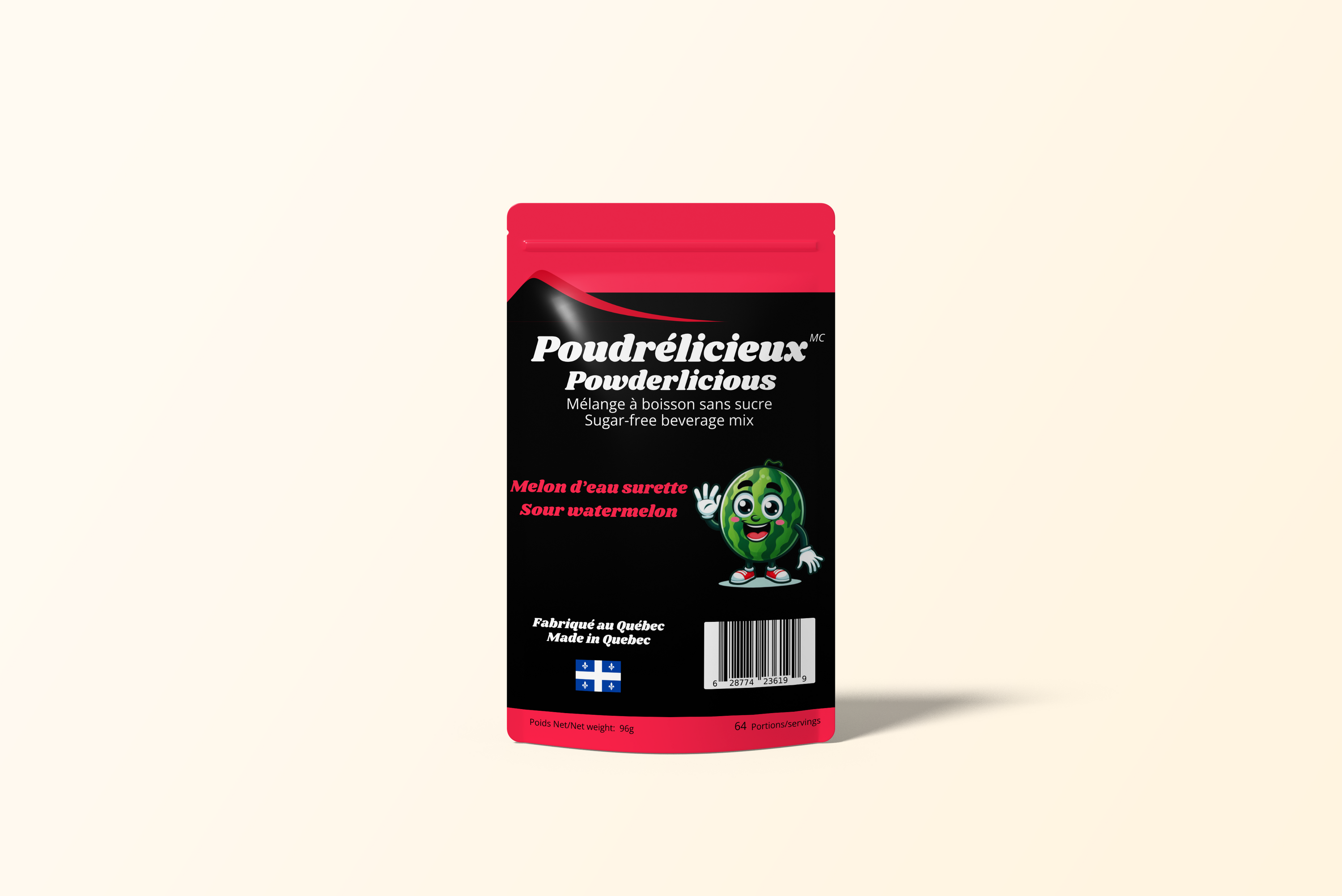 Melon d’eau surette | Mélange à boisson sans sucre