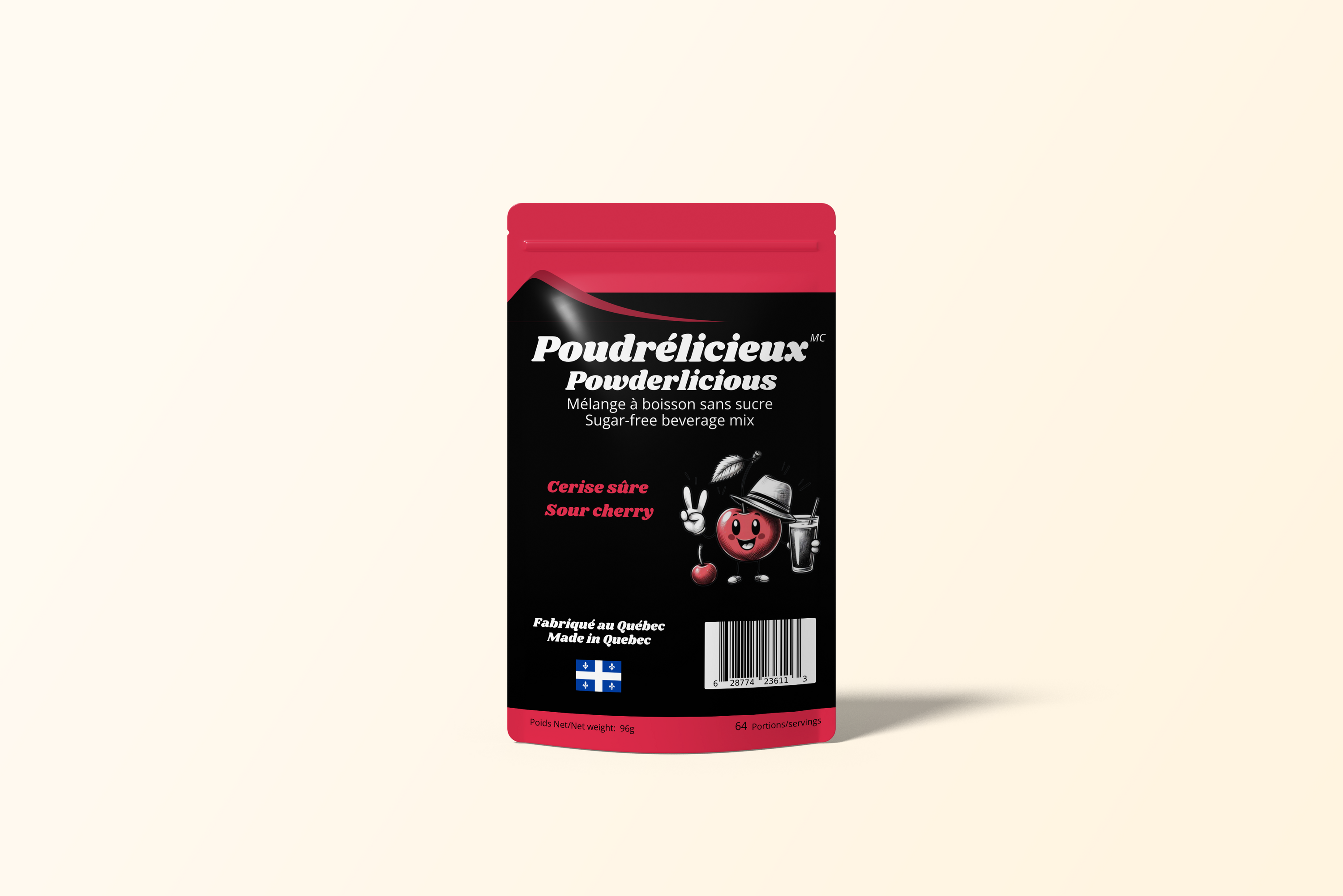 Cerise Sûre | Mélange à boisson sans sucre