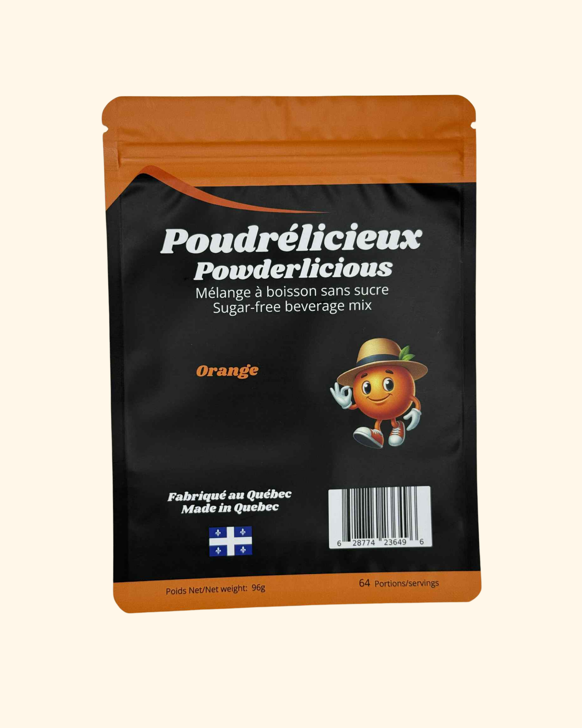 Orange | Mélange à boisson sans sucre