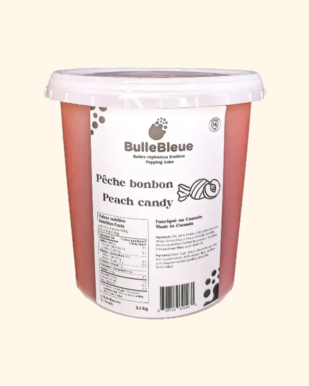 Bulles | Pêche bonbon 3.1 kg