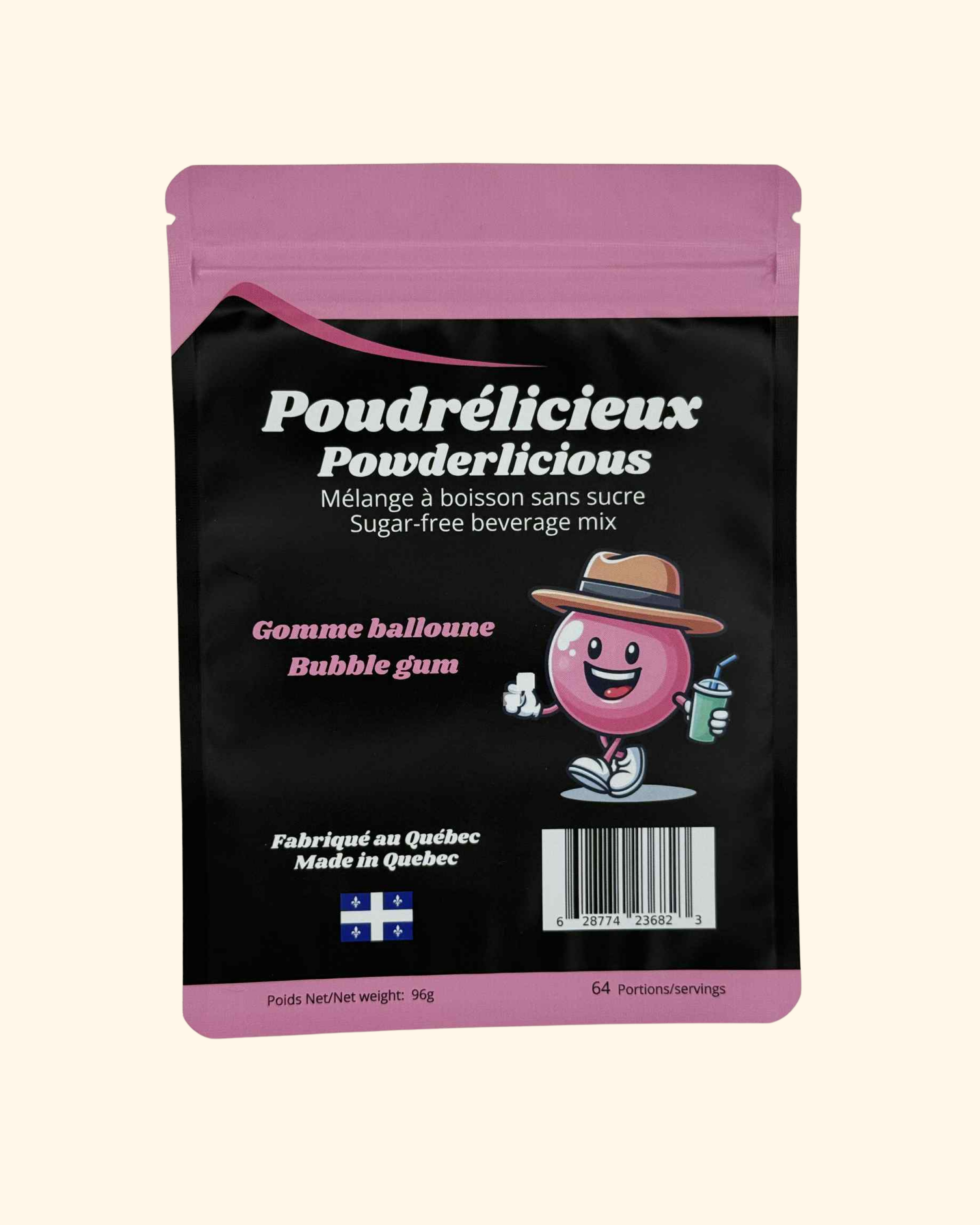 Bubble Gum | Mélange à boisson sans sucre