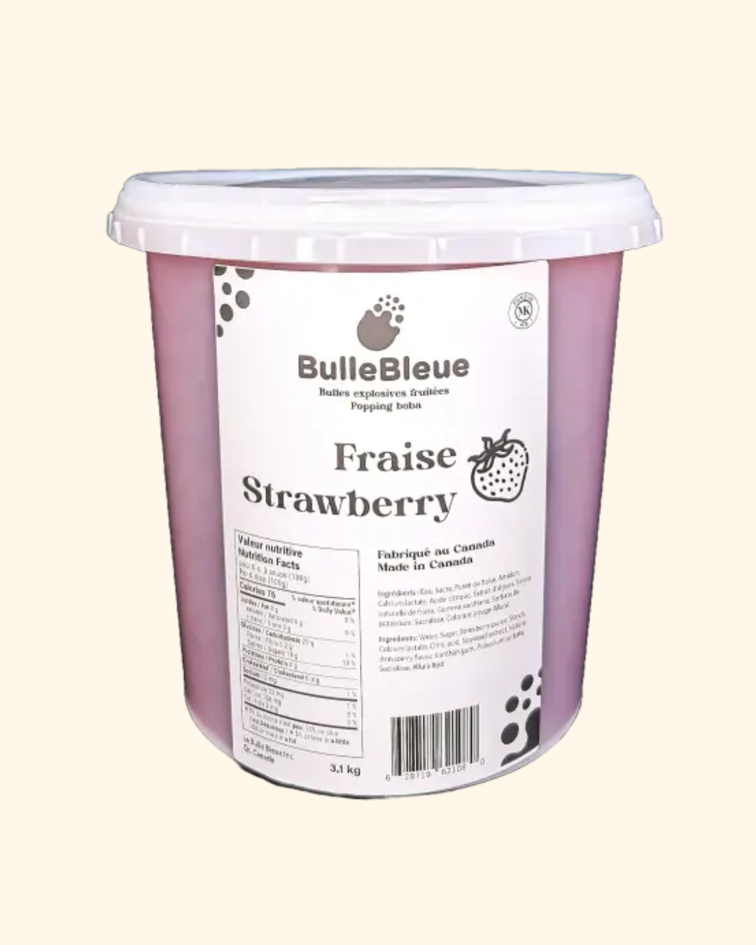 Bulles | Fraise 3.1 kg