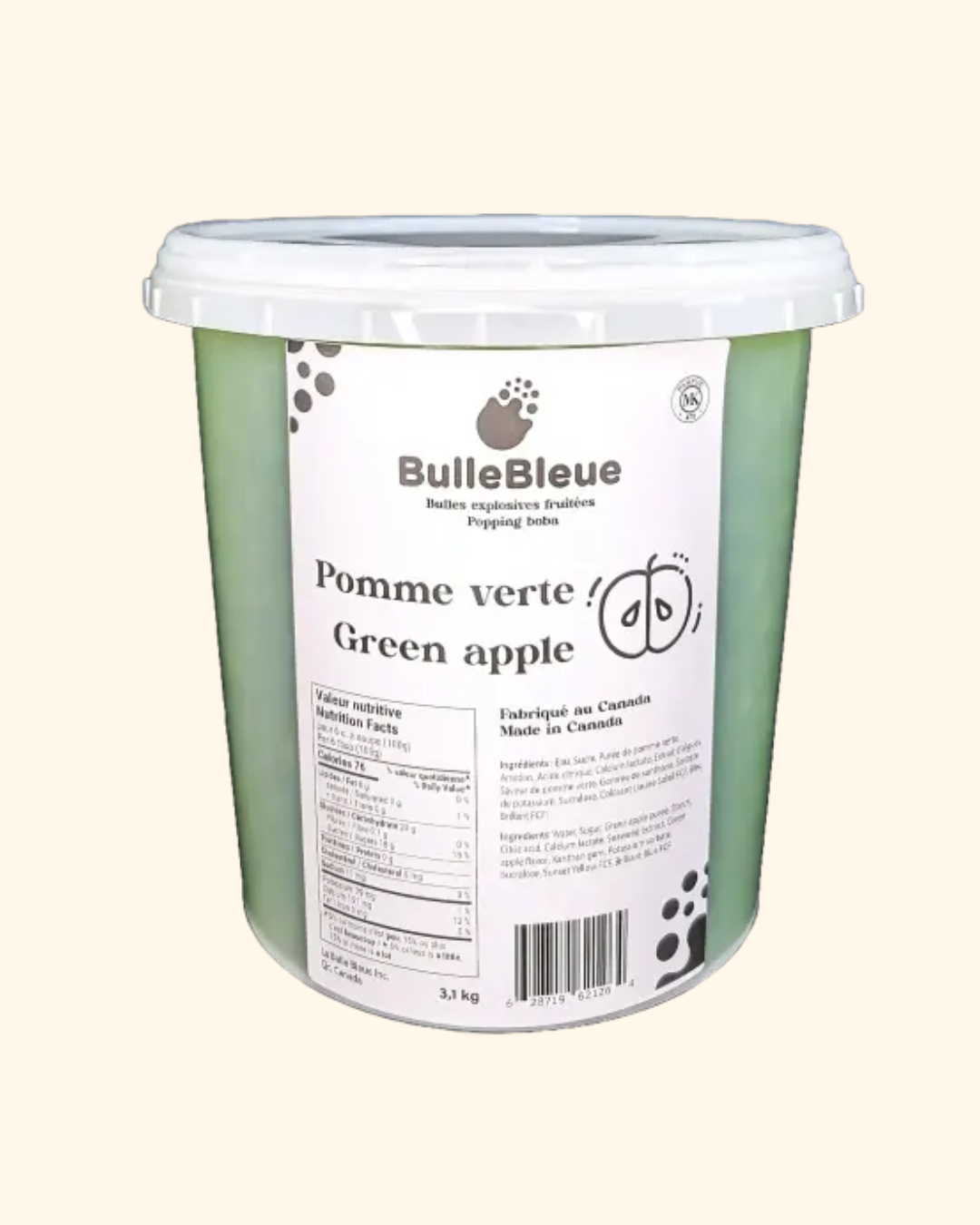 Bulles | Pomme verte 3.1 kg