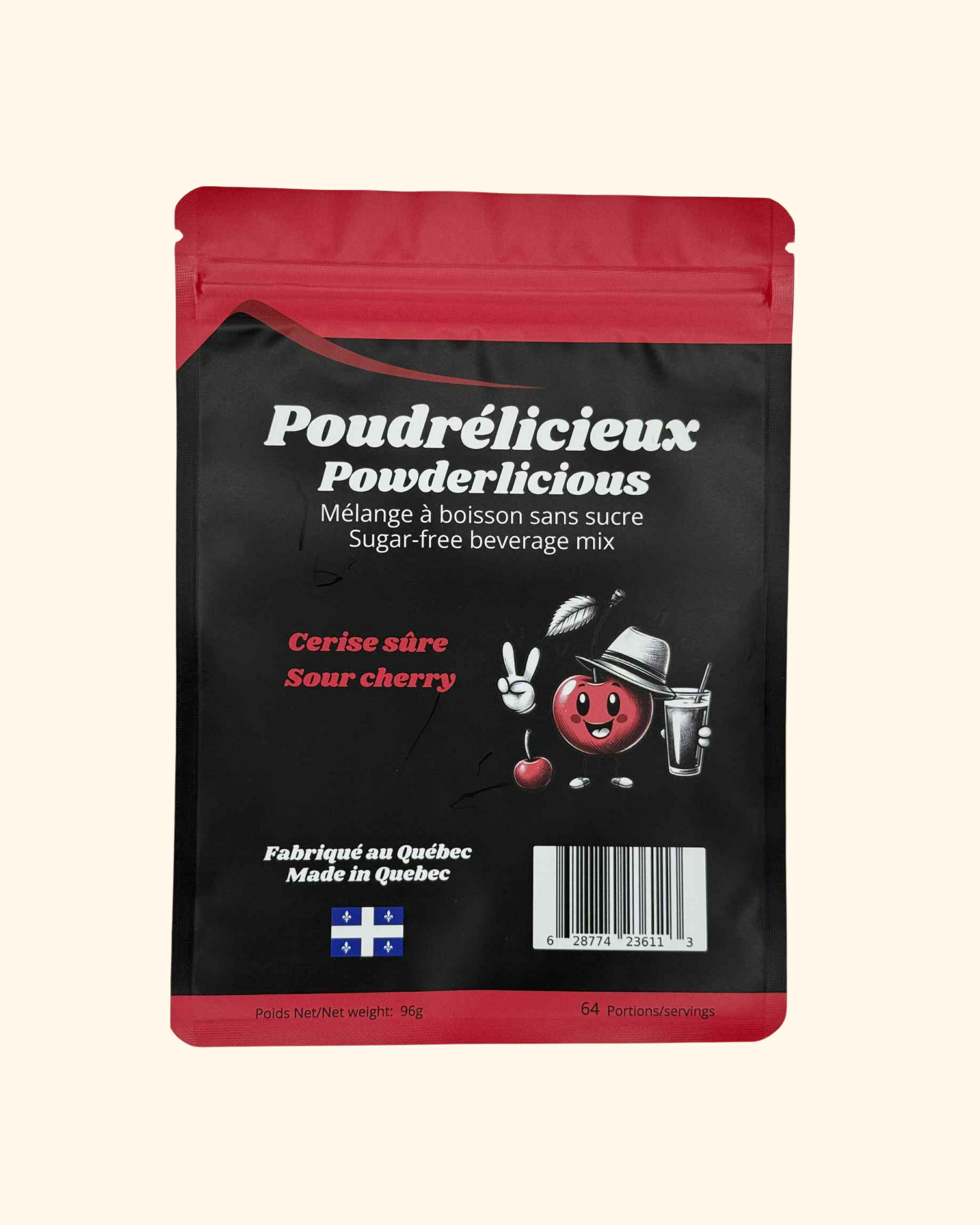 Cerise Sûre | Mélange à boisson sans sucre