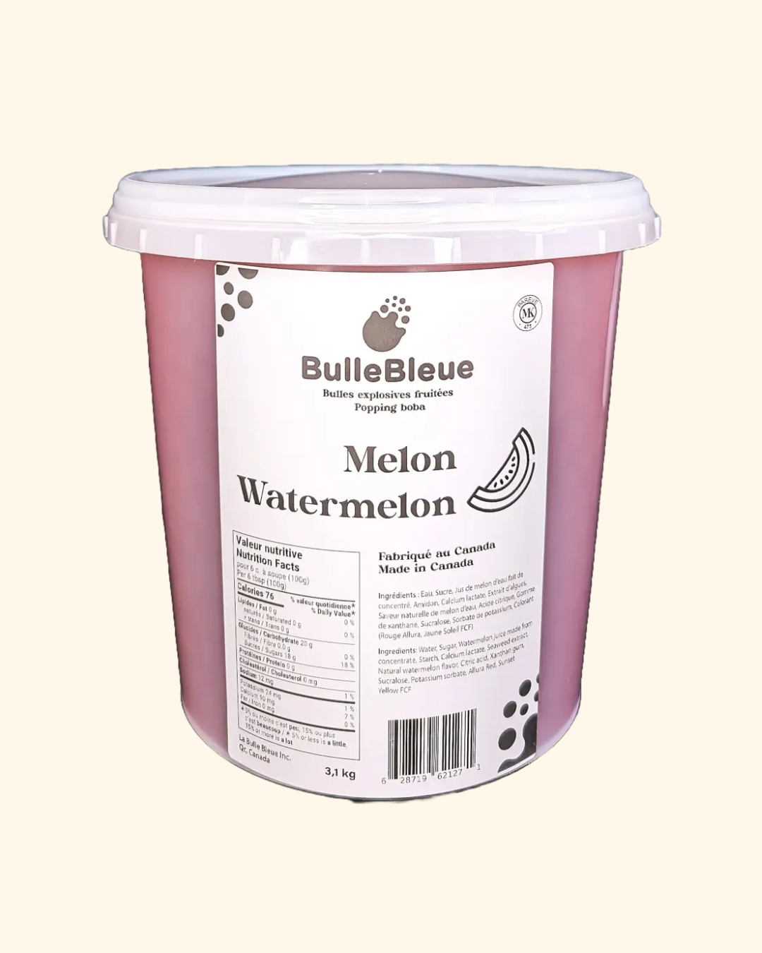 Bulles | Melon d'eau 3.1 kg