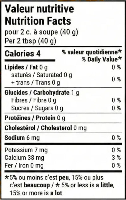 Bulles Sans Sucre |  Mangue 500g